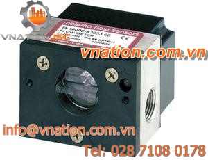 impeller flow meter / for water / in-line