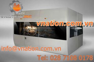 PET bottle blow molding machine / 4-cavity / two-stage / linear