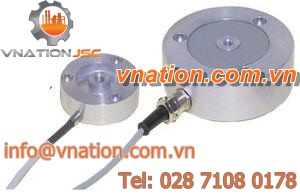 load cell / tension compression / button type / aluminum / compact