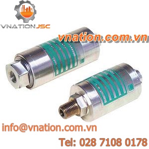 absolut pressure transducer / vacuum / for liquids and gases / stainless steel