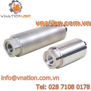 liquids and gase pressure transducer / stainless steel / compact / precision