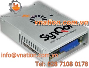 AC/DC power supply / triple-output / with power factor correction (PFC) / closed frame