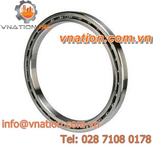 ball bearing / thin-section / steel