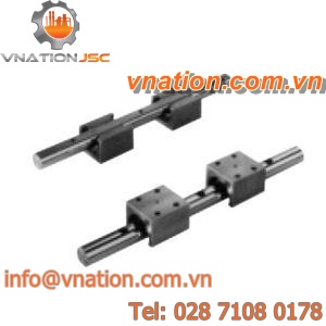 ball linear guide / compact / steel