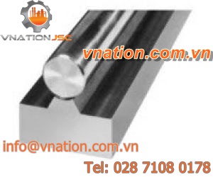 precision shaft / single / metal / supported