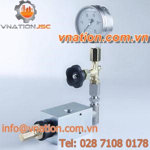fluid pressure regulator / gas / for oil / differential