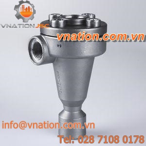 cyclone separator / oil / for wastewater treatment / for the gas industry