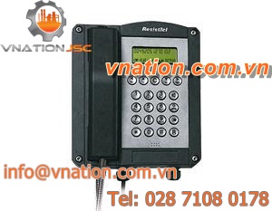 weatherproof telephone / IP / with loudspeaker