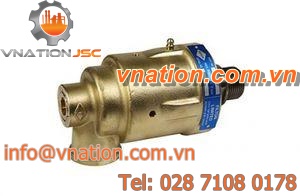 multi-passage rotary union / for food industry applications / stainless steel