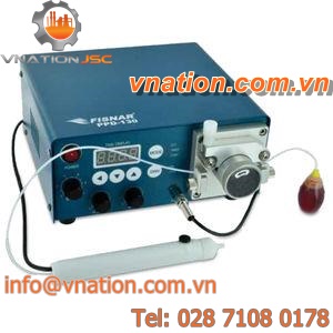 chemical pump / electric / peristaltic / for low viscosity fluid