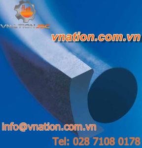 seal with circular cross section / piston / composite