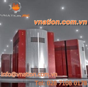storage cabinet / network / rack-mount / metal