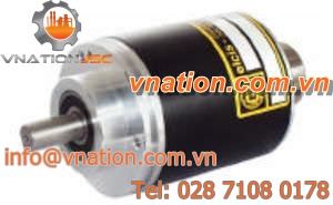 single-turn rotary encoder / absolute / solid-shaft / with Fieldbus interface
