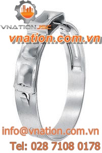 adjustable ear type hose clamp / stainless steel / heavy-duty