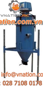 wet and dry vacuum cleaner / pneumatic / industrial / with self-cleaning filter