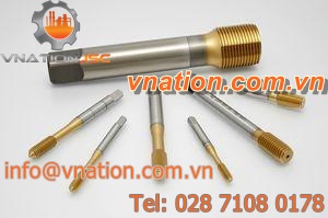 through-hole roll form tap / steel / for steel