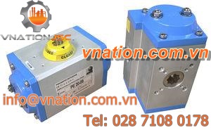 pneumatic valve actuator / part-turn / double-acting