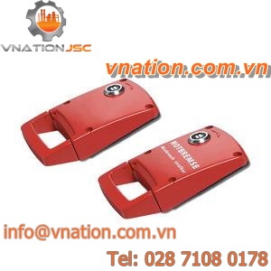 emergency brake handle / aluminium / rugged