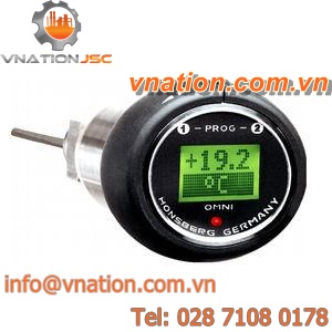 Pt1000 temperature transmitter / analog / digital / USB