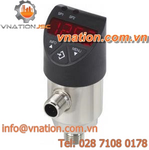 electronic pressure switch / IP67 / stainless steel