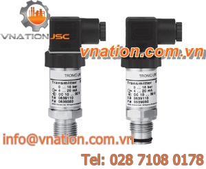 4-20 mA pressure transmitter / flush / IP65 / industrial