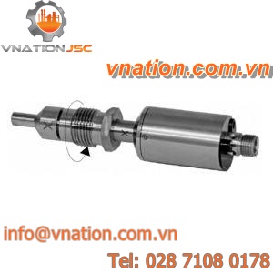 thermal flow transmitter / for liquids / with temperature measurement