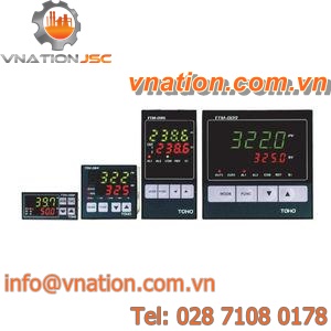 PID temperature controller / programmable / digital / 4-20 mA