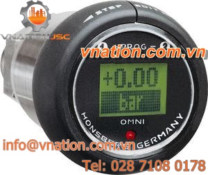 pressure transmitter with analog output / digital / 4-20 mA / flush