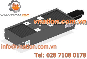 linear positioning stage / single-axis / compact / ball bearing