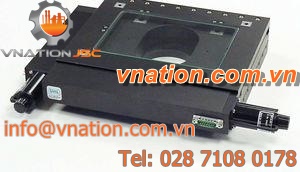 linear stage / XY / motorized / 2-axis