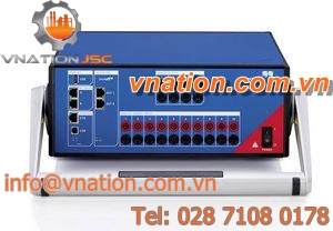 analyzer / communication network / for electrical networks / voltage / benchtop