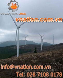wind turbine alternator / power plant / for wind turbines / variable-speed