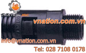 threaded fitting / straight / nylon / waterproof