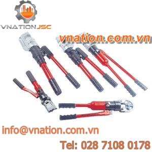 hydraulic crimping tool / manual / for cable lugs