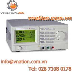 AC/DC power supply / adjustable / tabletop / programmable