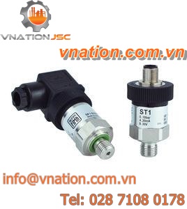 vacuum pressure transmitter / ceramic / IP65 / for gas