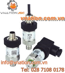piezoresistive pressure transmitter / IP65 / for gas / for air