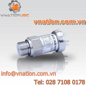 intrinsically safe pressure transmitter / compact / stainless steel