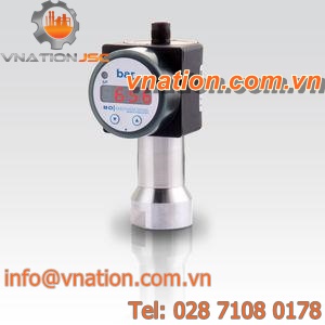 electronic pressure switch / for oil / with digital display / stainless steel