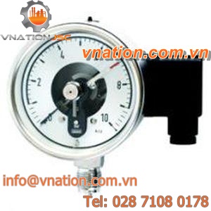 pressure switch / Bourdon tube / for fluids / explosion-proof