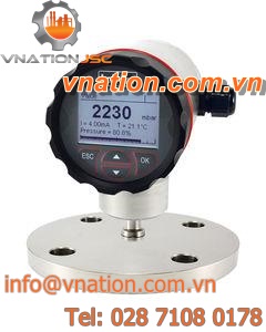 absolut pressure transmitter / digital / digital / stainless steel