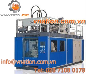 hollow plastic part blow molding machine / multilayer