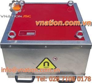 overband magnetic separator / metal / for in-line monitoring