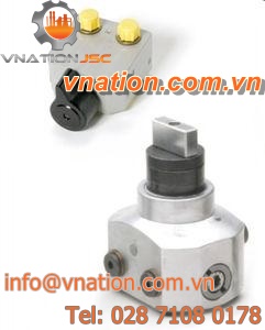 poppet hydraulic directional control valve / hydraulically-operated