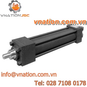 hydraulic cylinder / double-acting / compact / industrial