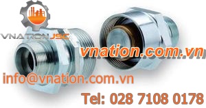 threaded fitting / straight / steel / conduit