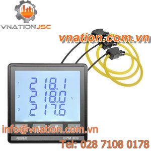 oil analyzer / power / portable / with 3 Rogowski inputs