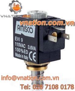 plunger solenoid valve / 3/2-way / pneumatic