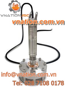 hydrostatic pressure transmitter / flush / intrinsically safe / stainless steel