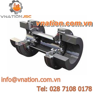 membrane coupling / flexible / stainless steel